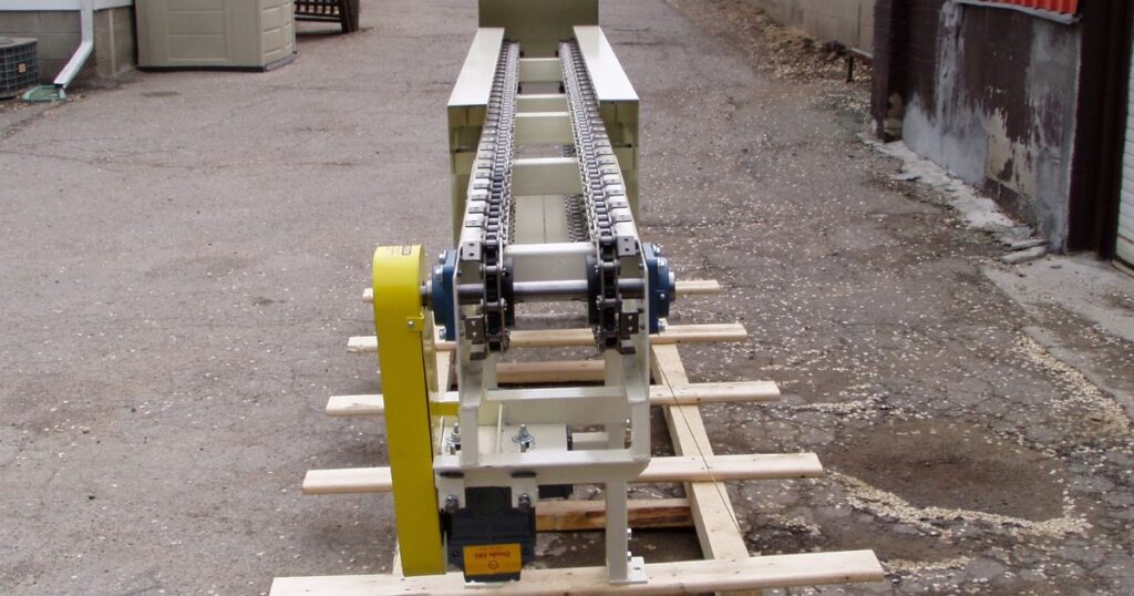 custom made chain conveyor machine