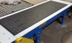 Belted conveyor from momentum conveyors, momentum integrated solutions
