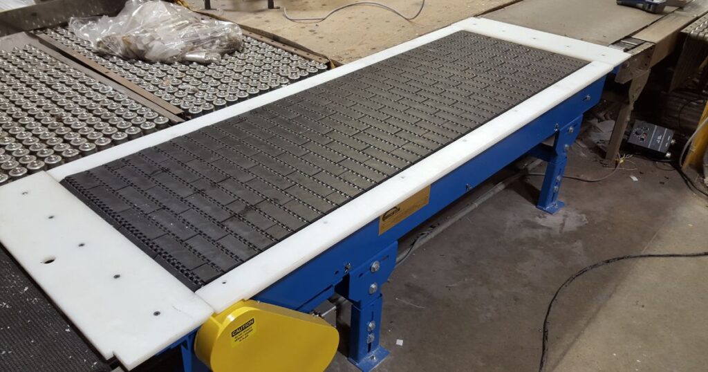 Momentum conveyors custom built conveyor belt